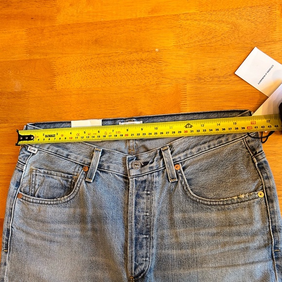 Citizens of Humanity Elle Wide Leg Jeans in Elodie | 29 - Picture 9 of 10